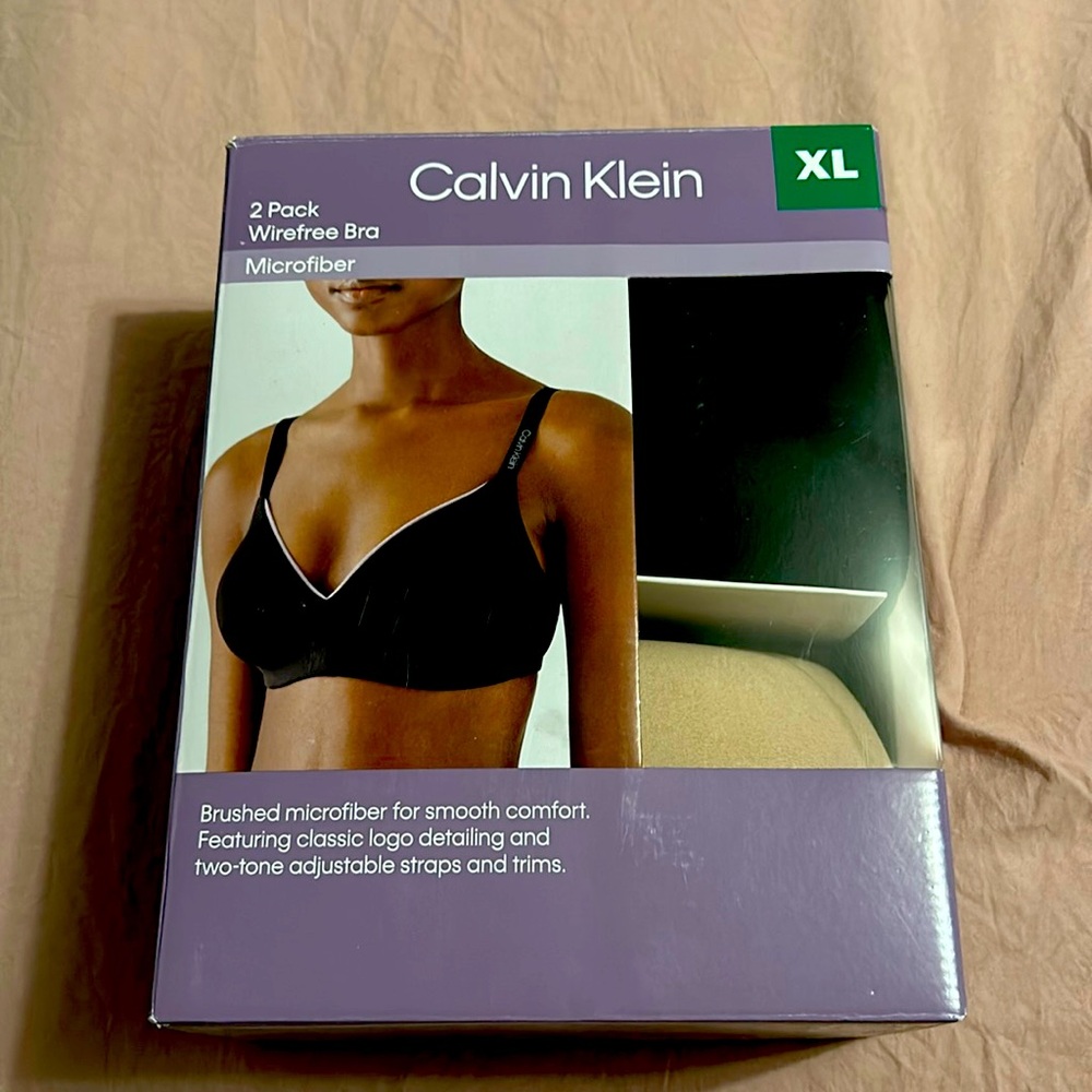 Calvin Klein 2-pack Wirefree Bra
